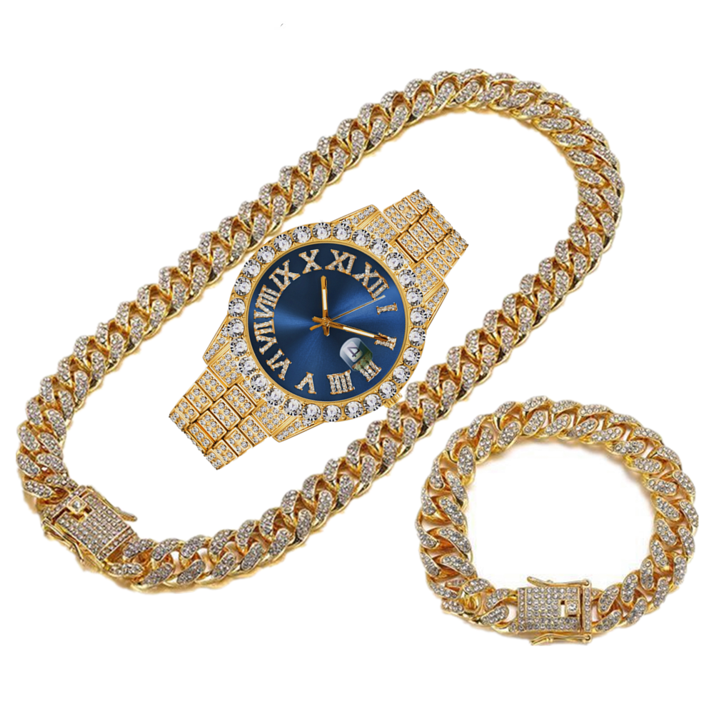 Quartz Luxury Gold Sliver Watc - Luxury Watch Miami avaliação e preço