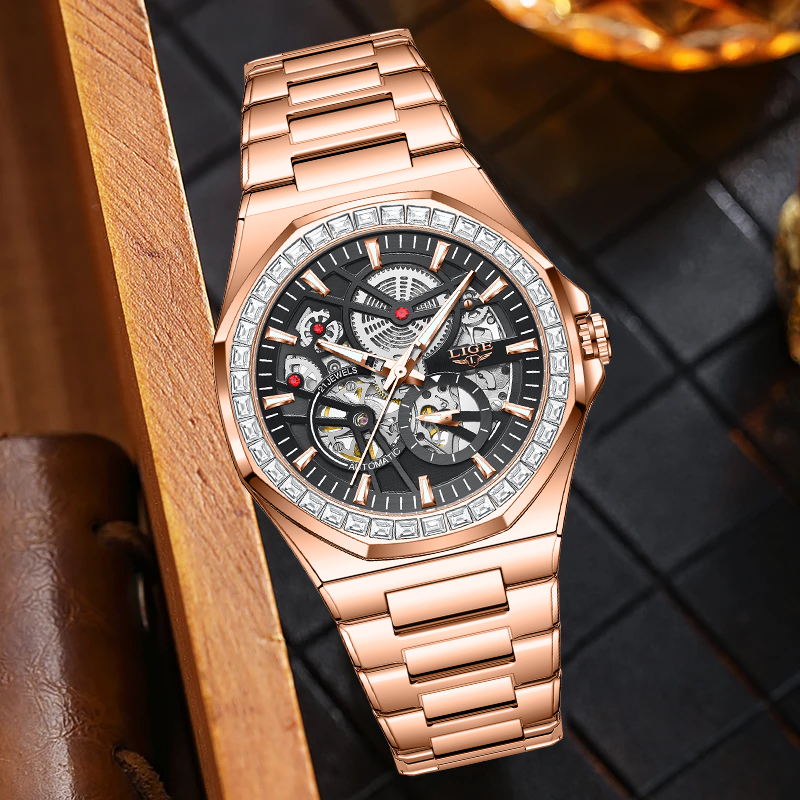 LIGE Original Design Mechanica - Luxury Watch Business avaliação e preço