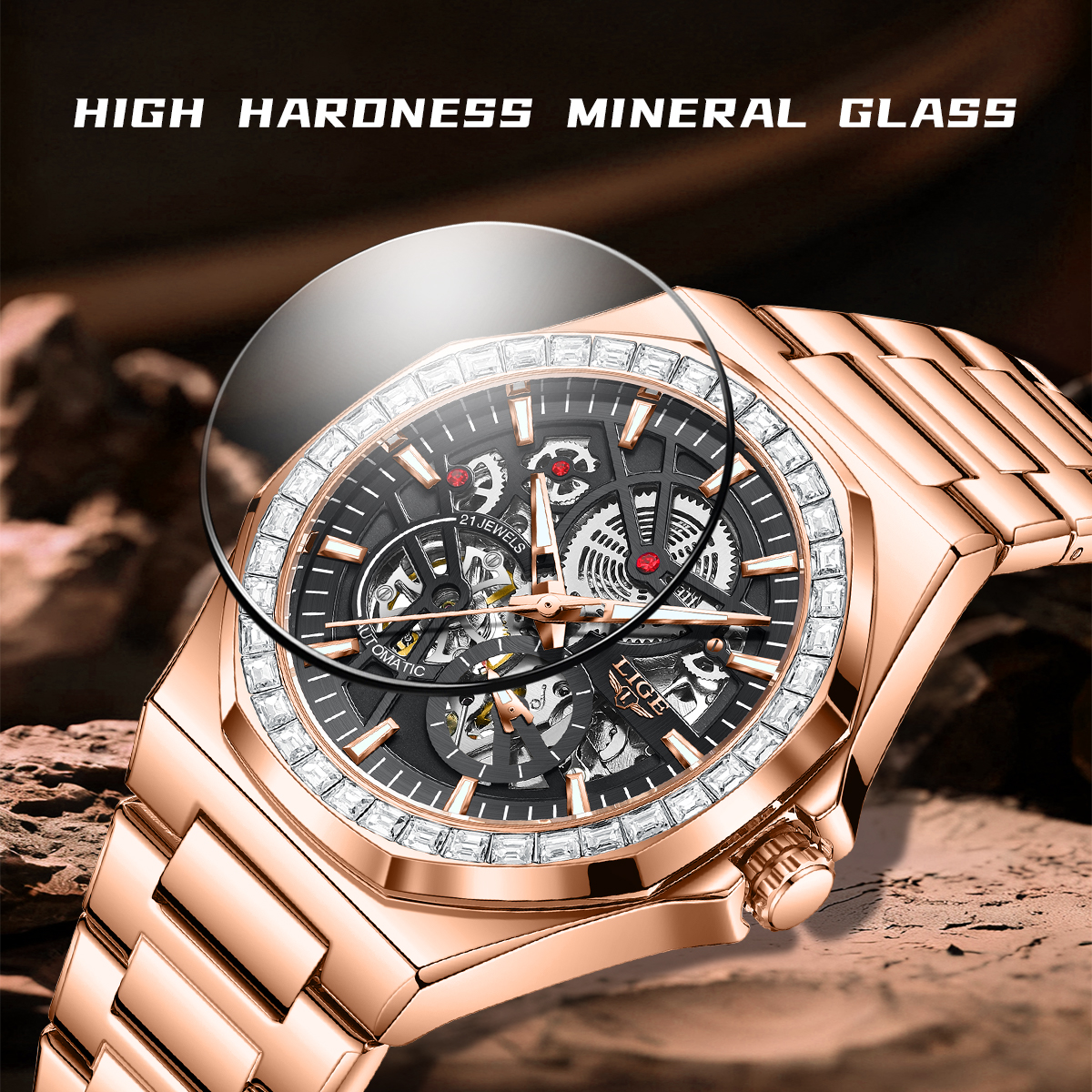 LIGE Original Design Mechanica - Luxury Watch Business avaliação e preço