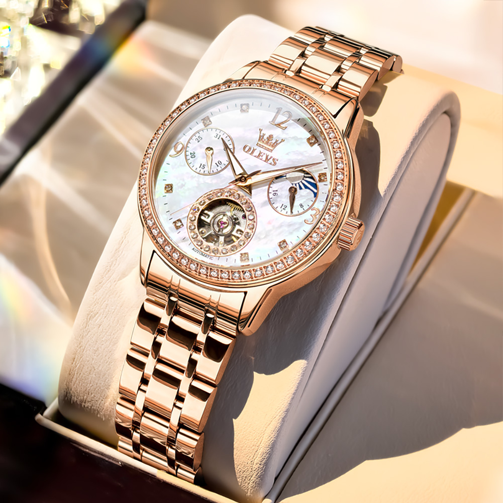 OLEVS Women's Watches Top Bran - Luxury Watch Hand avaliação e preço