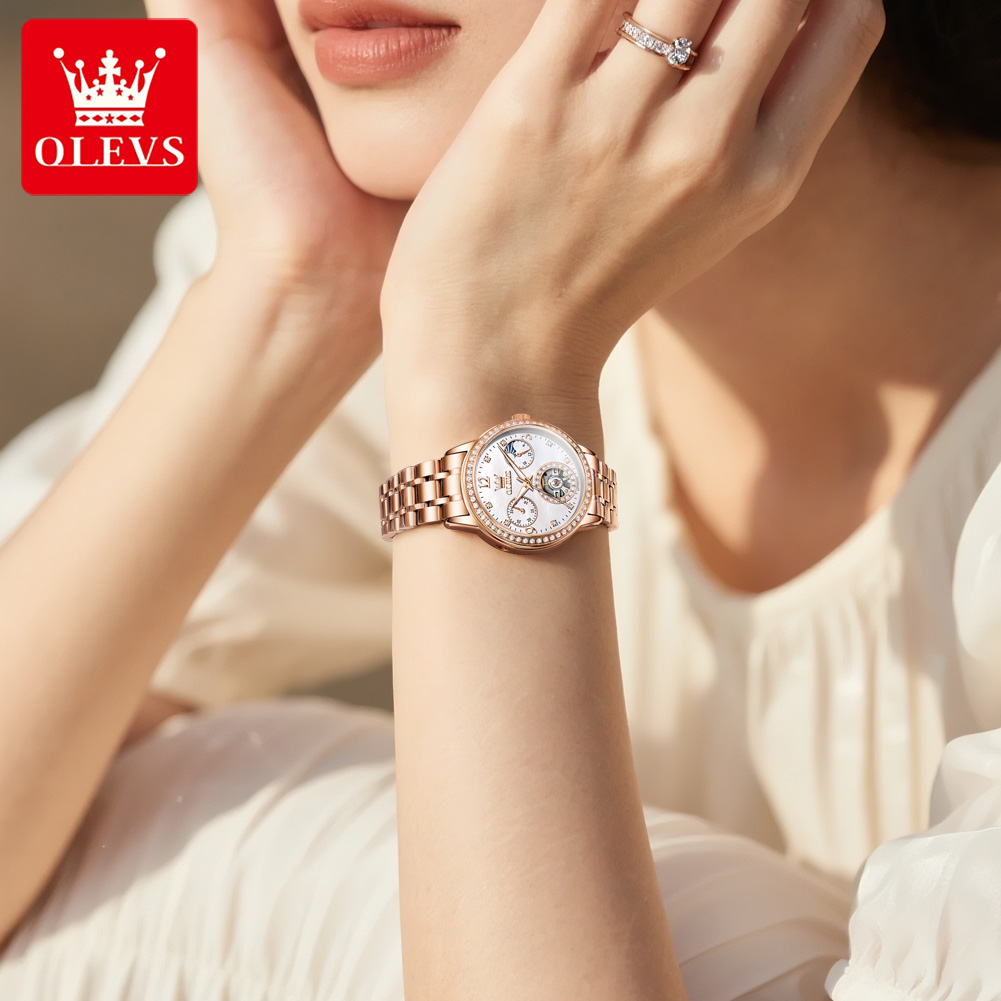 OLEVS Women's Watches Top Bran - Luxury Watch Hand avaliação e preço
