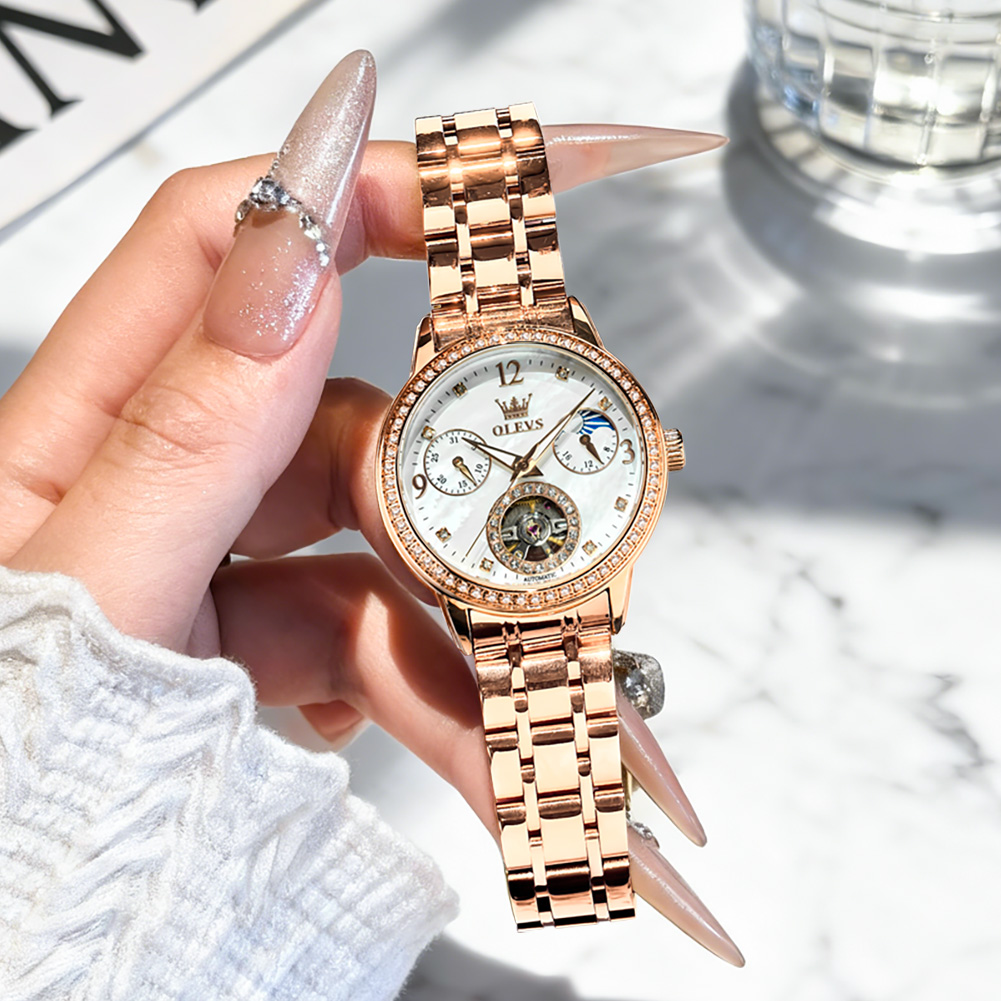 OLEVS Women's Watches Top Bran - Luxury Watch Hand avaliação e preço