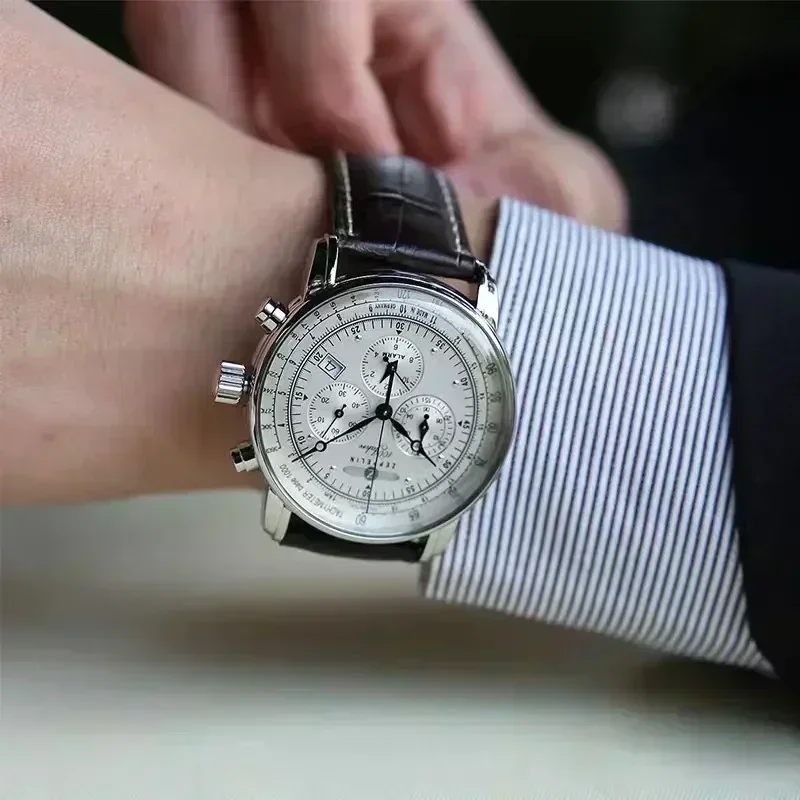 2026 New Zeppelin Automatic Da - Minute Repeater Watch avaliação e preço