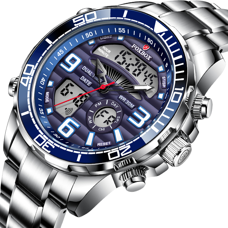 LIGE Men Watch Top Luxury Bran - Minute Repeater Watch avaliação e preço
