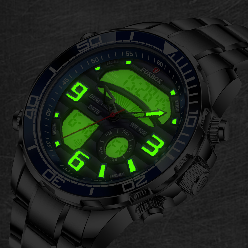 LIGE Men Watch Top Luxury Bran - Minute Repeater Watch avaliação e preço