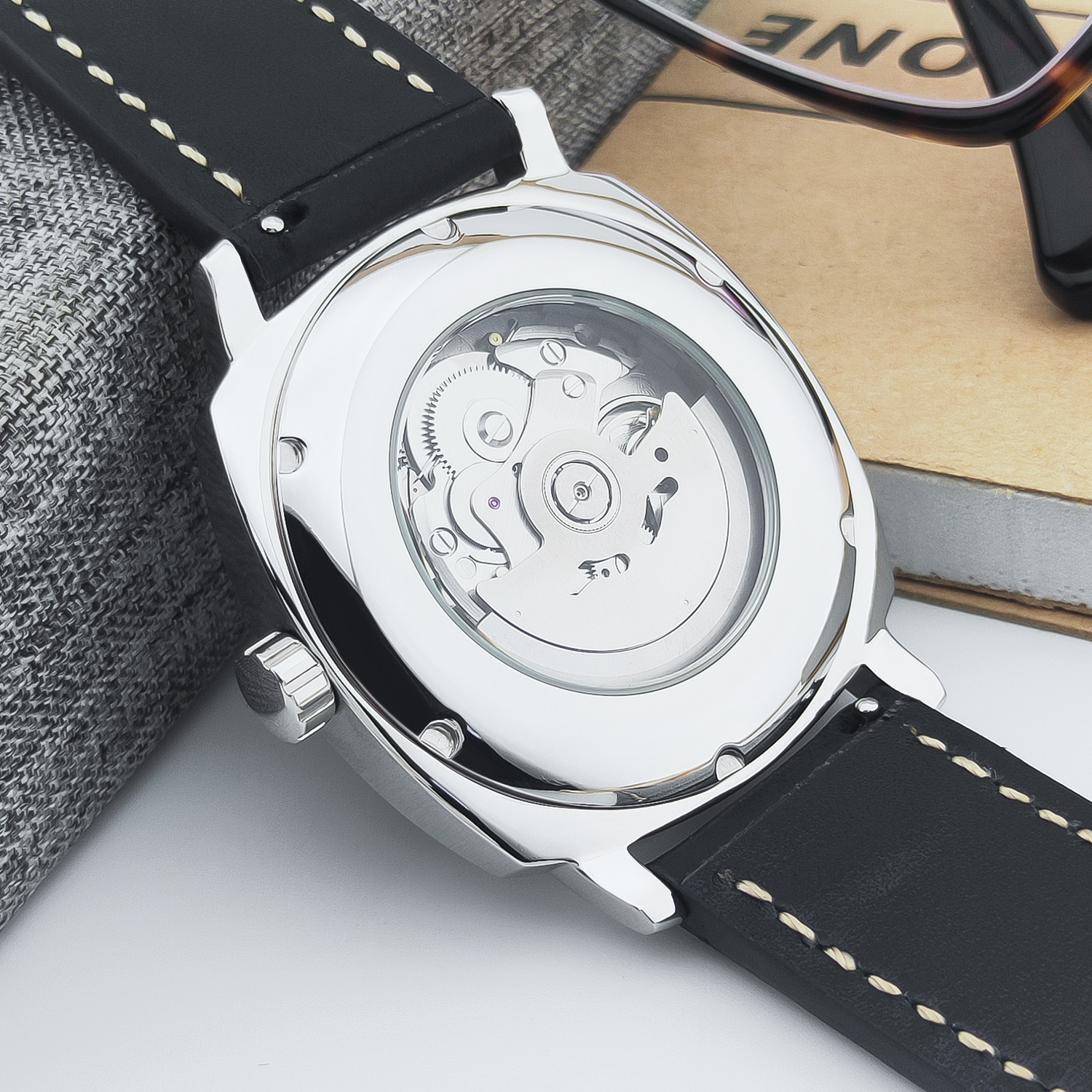 CUSTOM 42MM Stainless Steel Sa - Luxury Watch Deals avaliação e preço