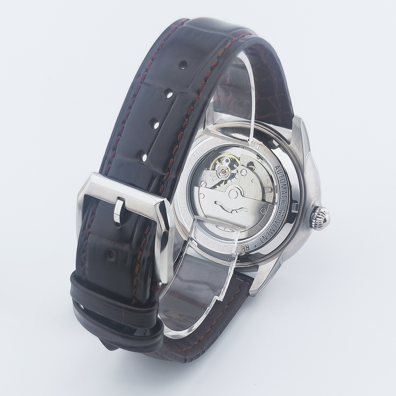 CUSTOM Logo 41mm MIYOTA8215 Au - Luxury Watch Deals avaliação e preço