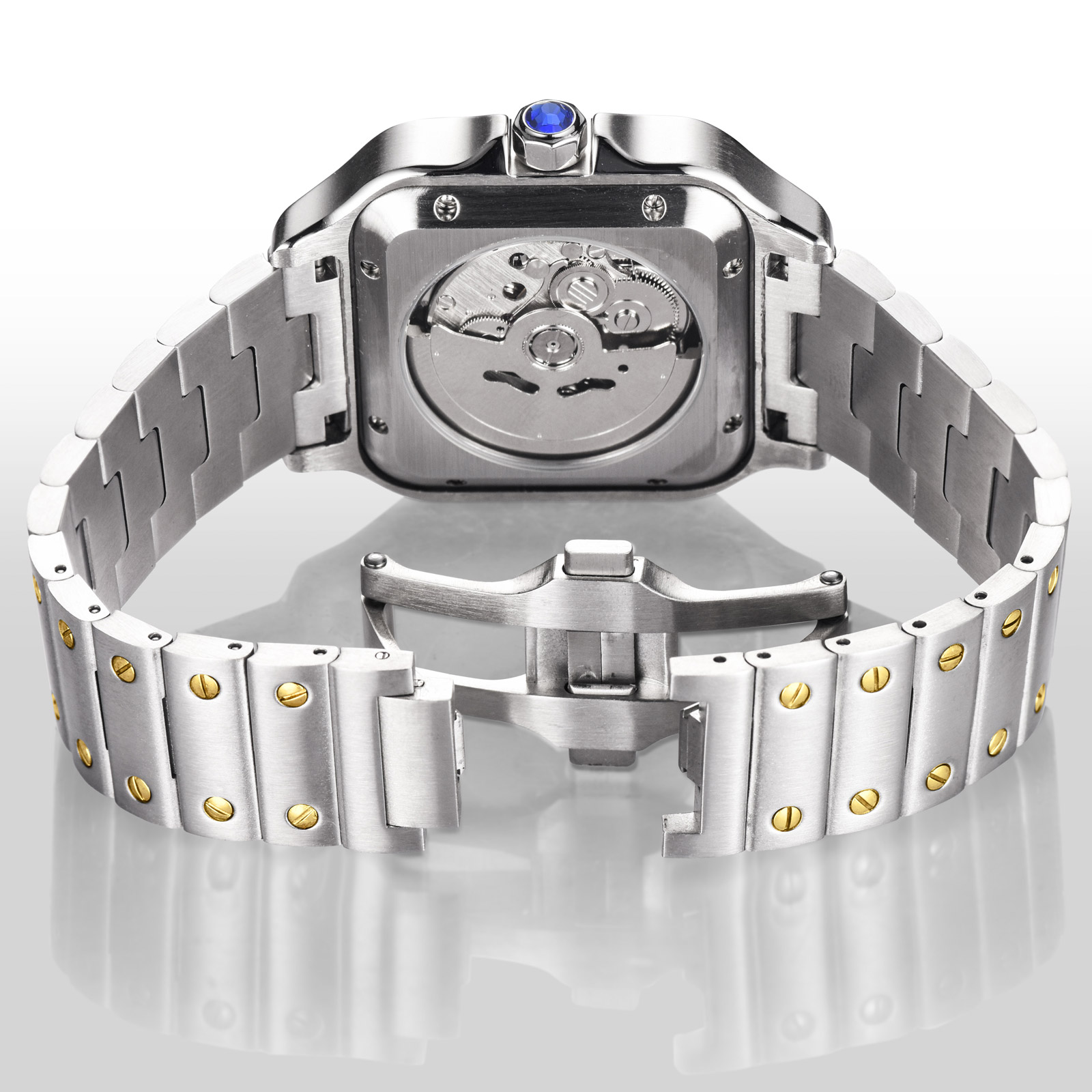 MACARLON Square Men's Automati - Luxury Watch China avaliação e preço