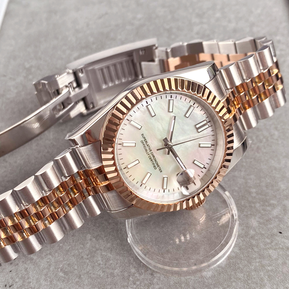 Customized two tone rose gold  - Luxury Watch Dial avaliação e preço