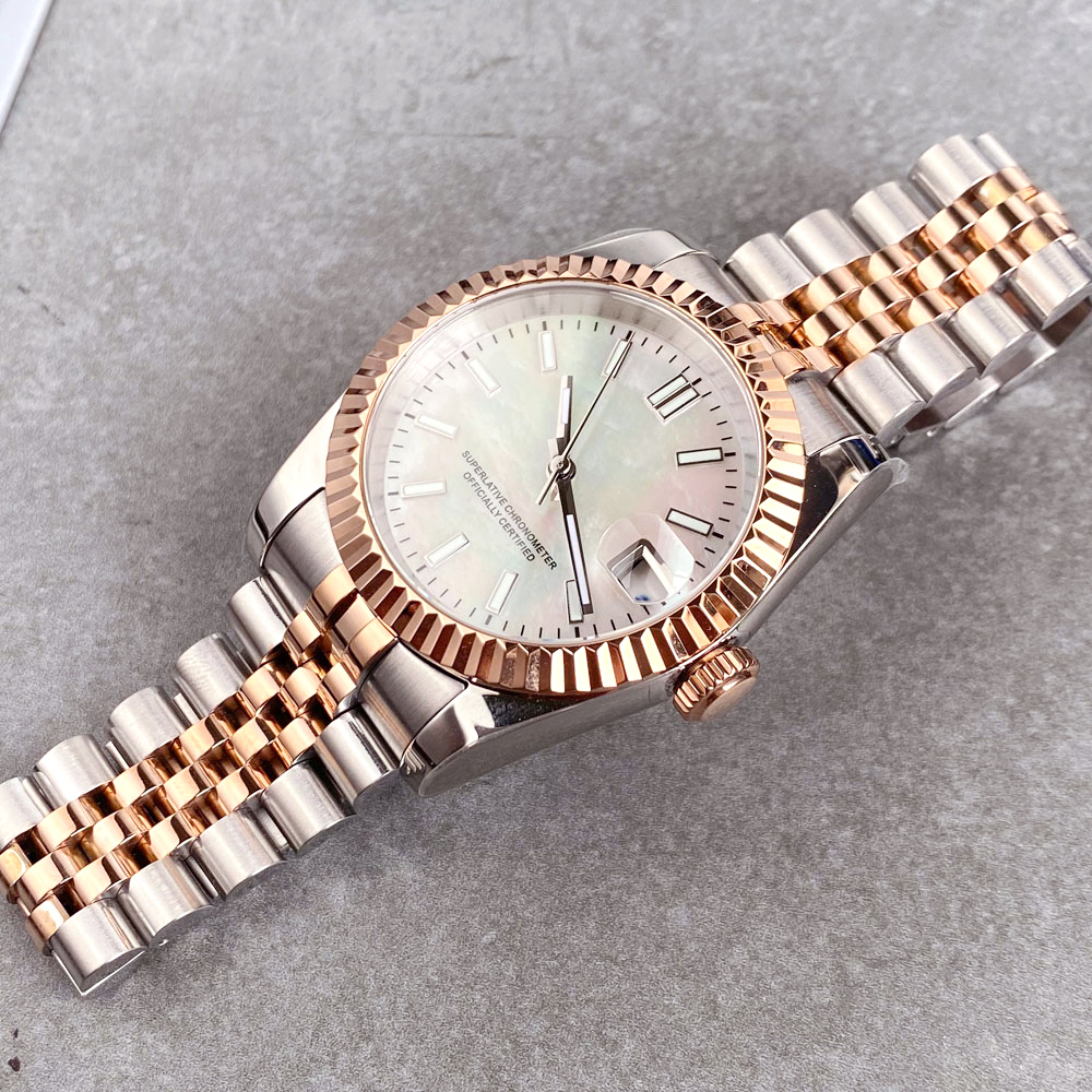 Customized two tone rose gold  - Luxury Watch Dial avaliação e preço