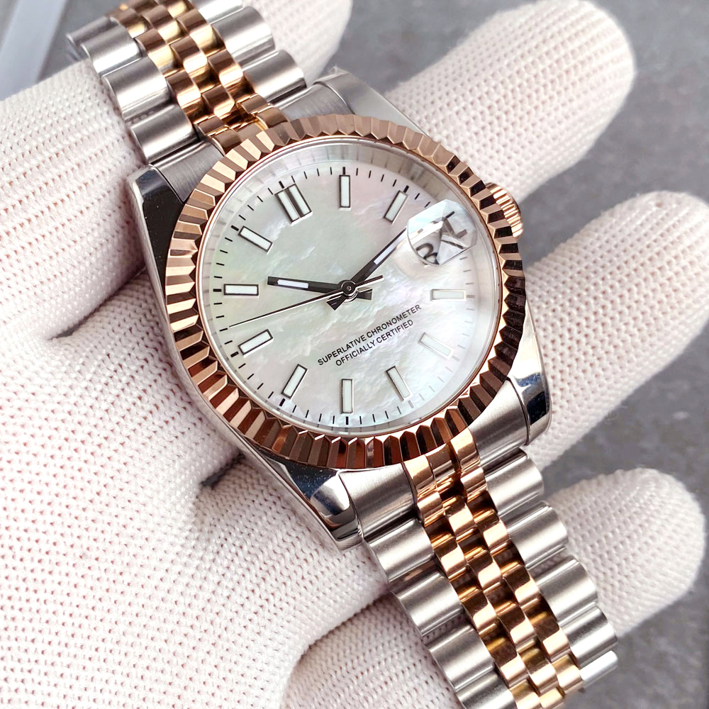 Customized two tone rose gold  - Luxury Watch Dial avaliação e preço