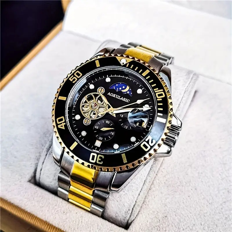 Top Luxury Men's Business Skel - Luxury Watch Name Brands avaliação e preço