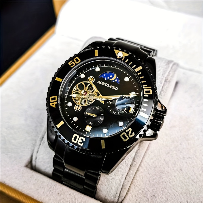Top Luxury Men's Business Skel - Luxury Watch Name Brands avaliação e preço