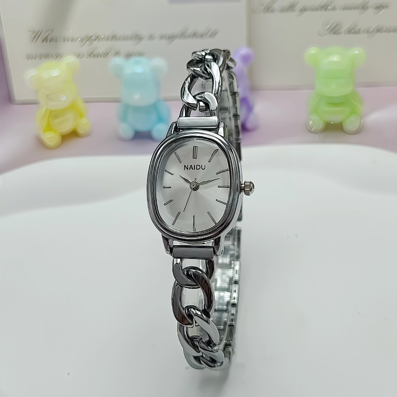 Fashion Women Oval Dial Quartz - Luxury Watch Dial avaliação e preço