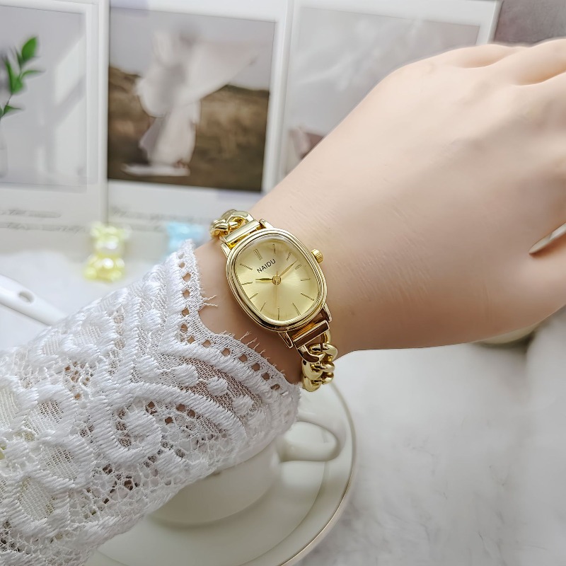 Fashion Women Oval Dial Quartz - Luxury Watch Dial avaliação e preço