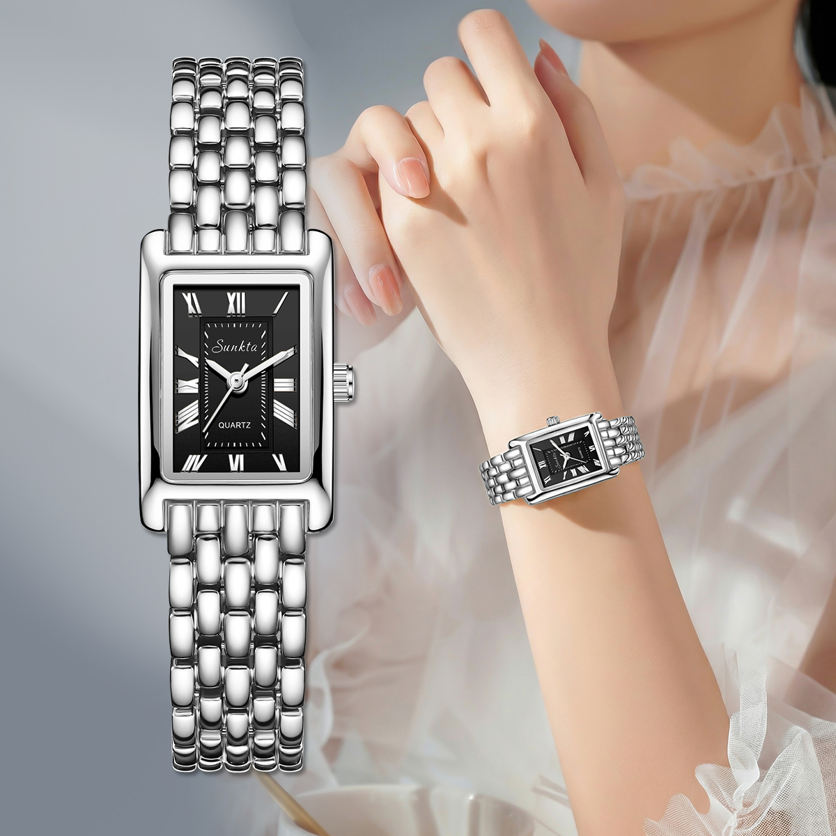 SUNKTA New Luxury Women Watche - Luxury Watch Deals avaliação e preço