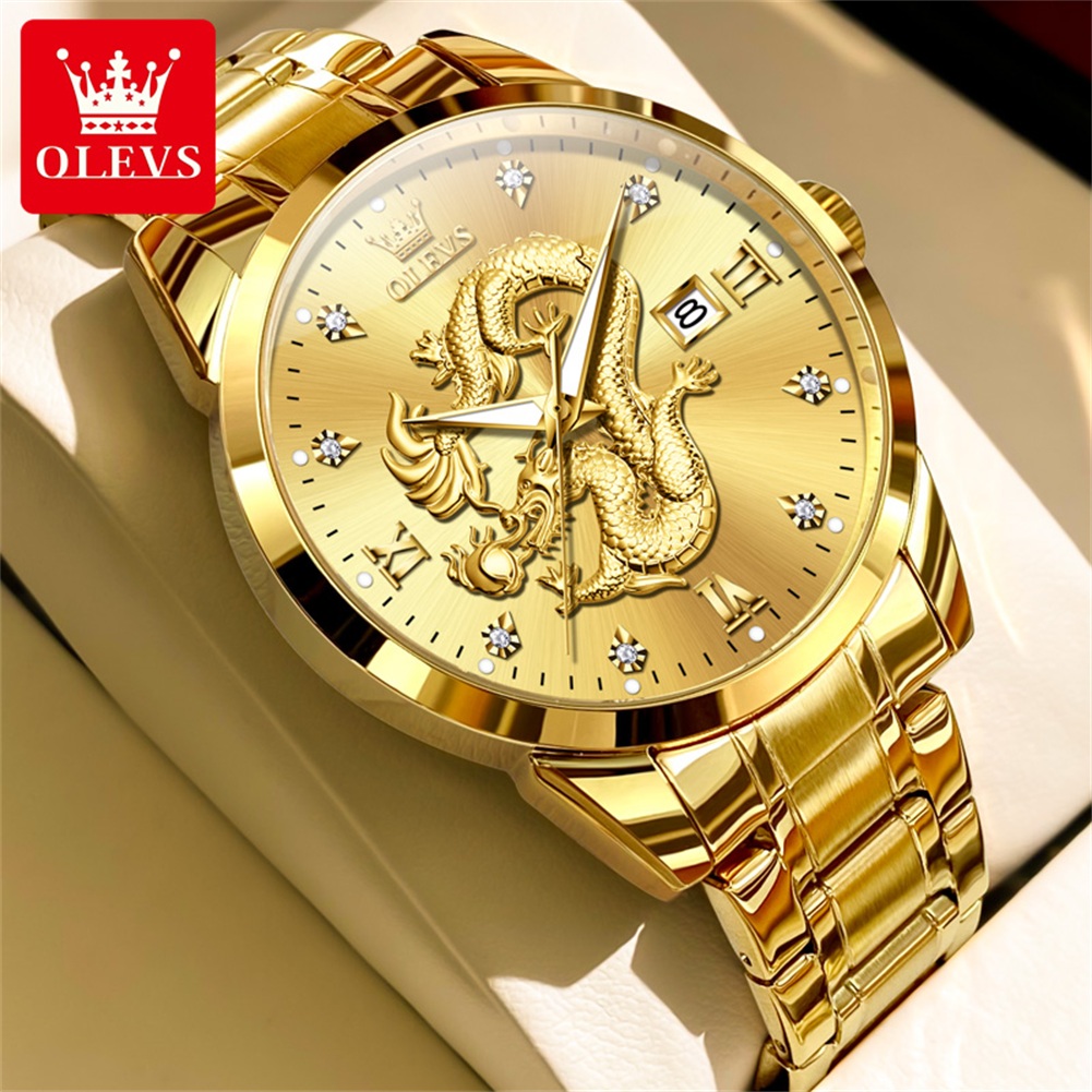 OLEVS Mens Watches Top Brand L - Luxury Watch China avaliação e preço