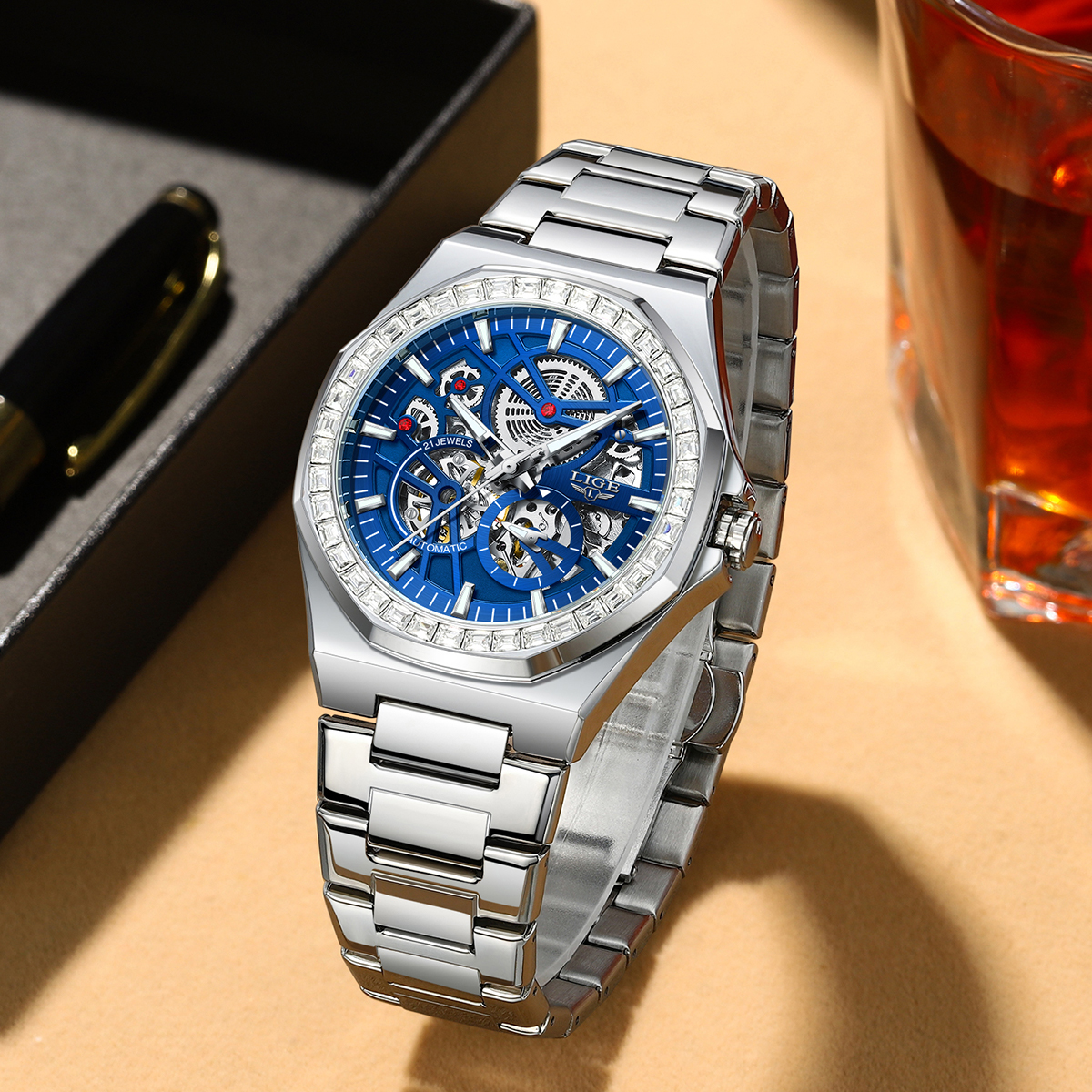 LIGE Original Luxury Mechanica - Luxury Watch Business avaliação e preço