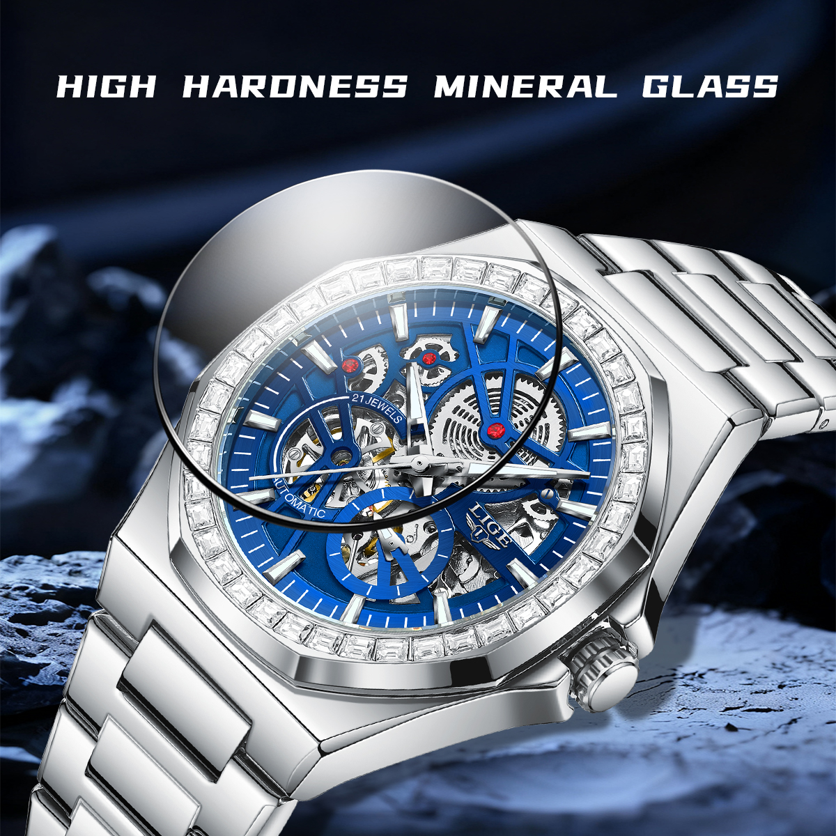 LIGE Original Luxury Mechanica - Luxury Watch Business avaliação e preço