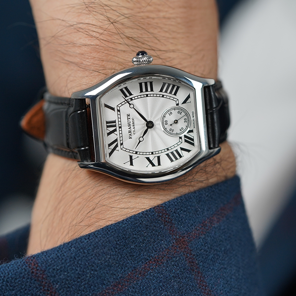 FARASUTE 36mm Retro Hangzhou C - Minute Repeater Watch avaliação e preço