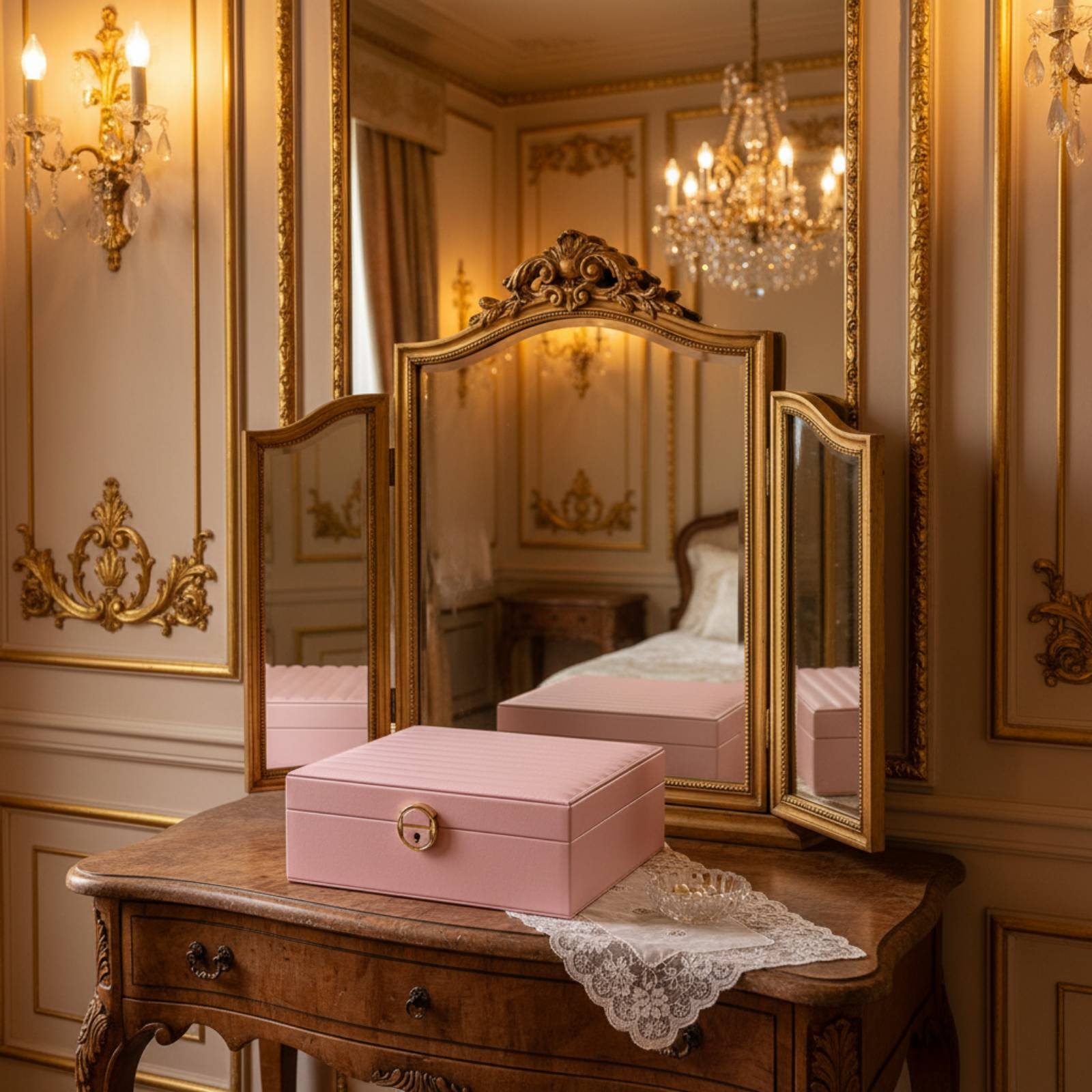 Multi-Tier Jewelry Box Soft Lu - Luxury Watch Tier avaliação e preço