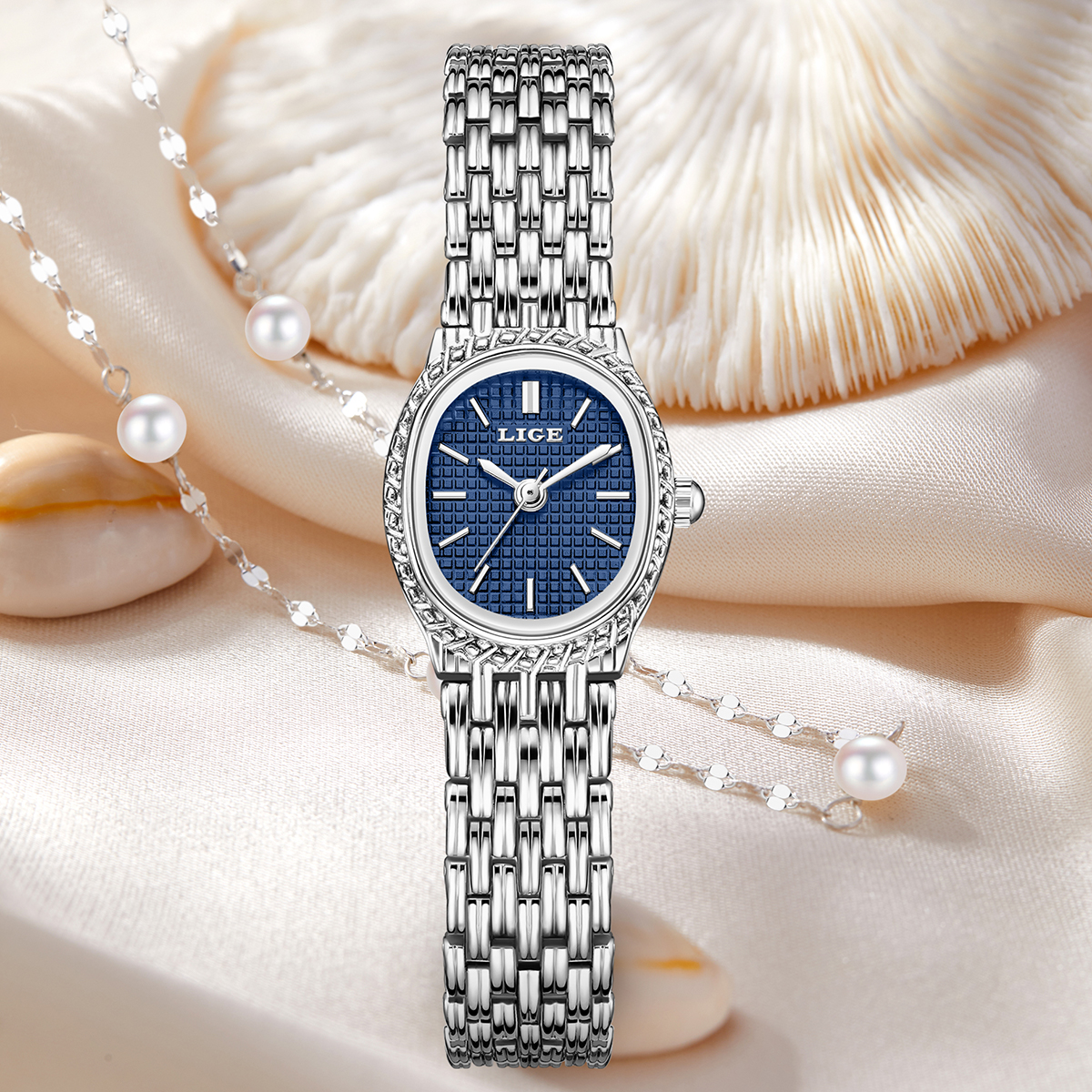 LIGE Fashion Elegant Quartz Wo - Luxury Watch Dial avaliação e preço