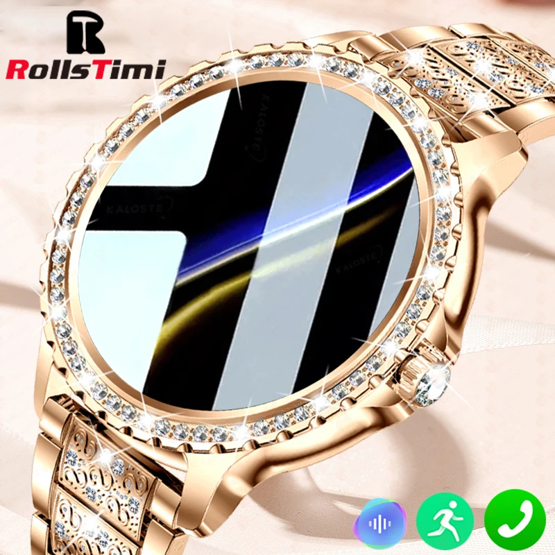 Fashion Luxury Gold Women Smar - Compass Watch Luxury avaliação e preço